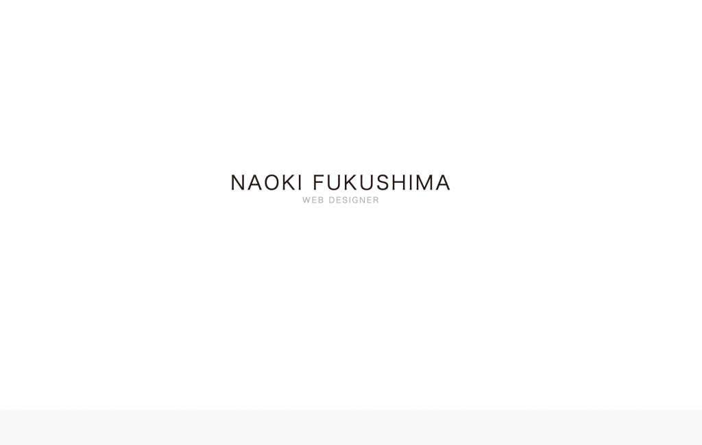 NAOKI FUKUSHIMA